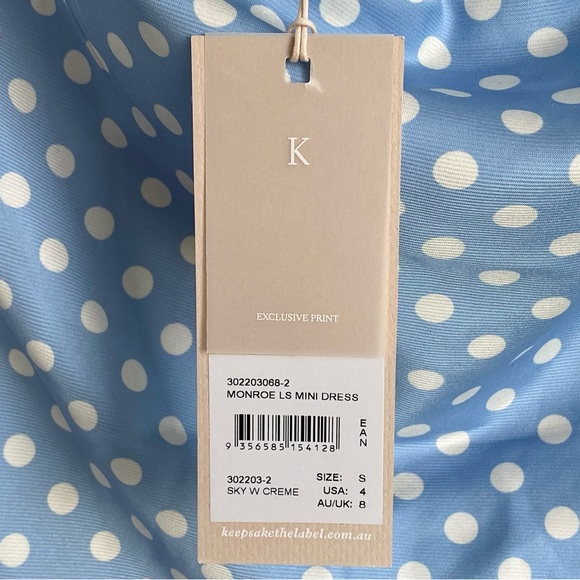 Keepsake The Label Blue Dress Size 8 BNWT - Picture 3 of 8